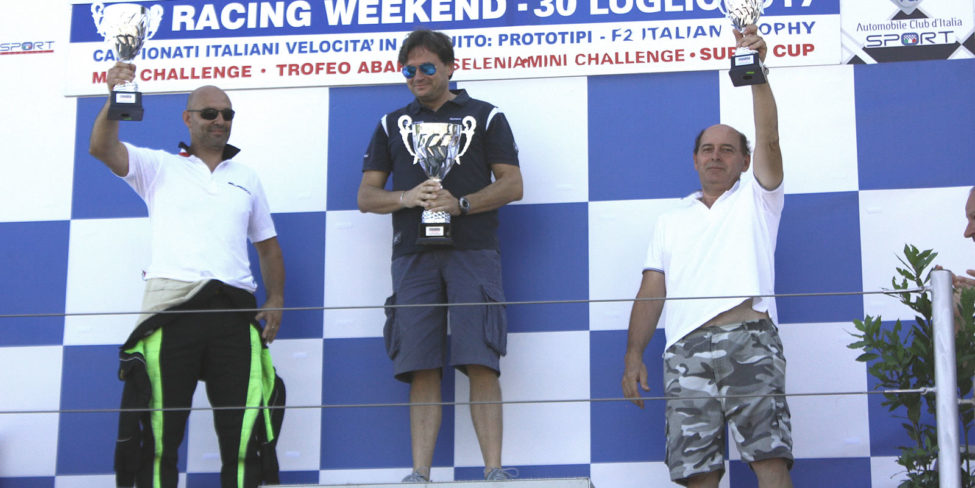 ACI Racing - Mauro Cesari podium - BlackM - SiisSoft